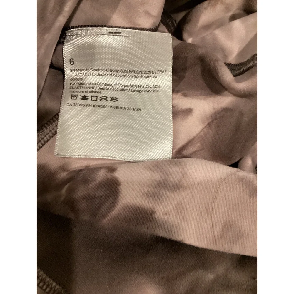 Lululemon Align Tie‎ Dye High Waist Leggings Size 6